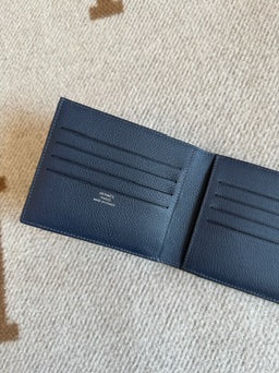Hermes Citizen Twill Men Compact Wallet