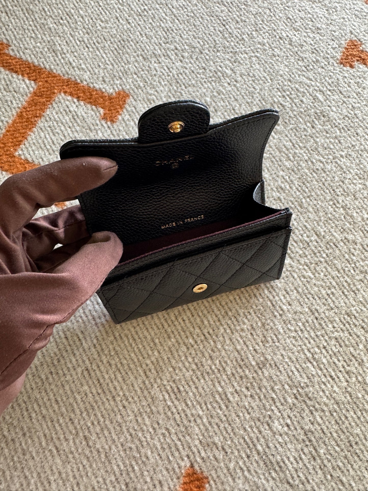 Chanel Flap Card Holder