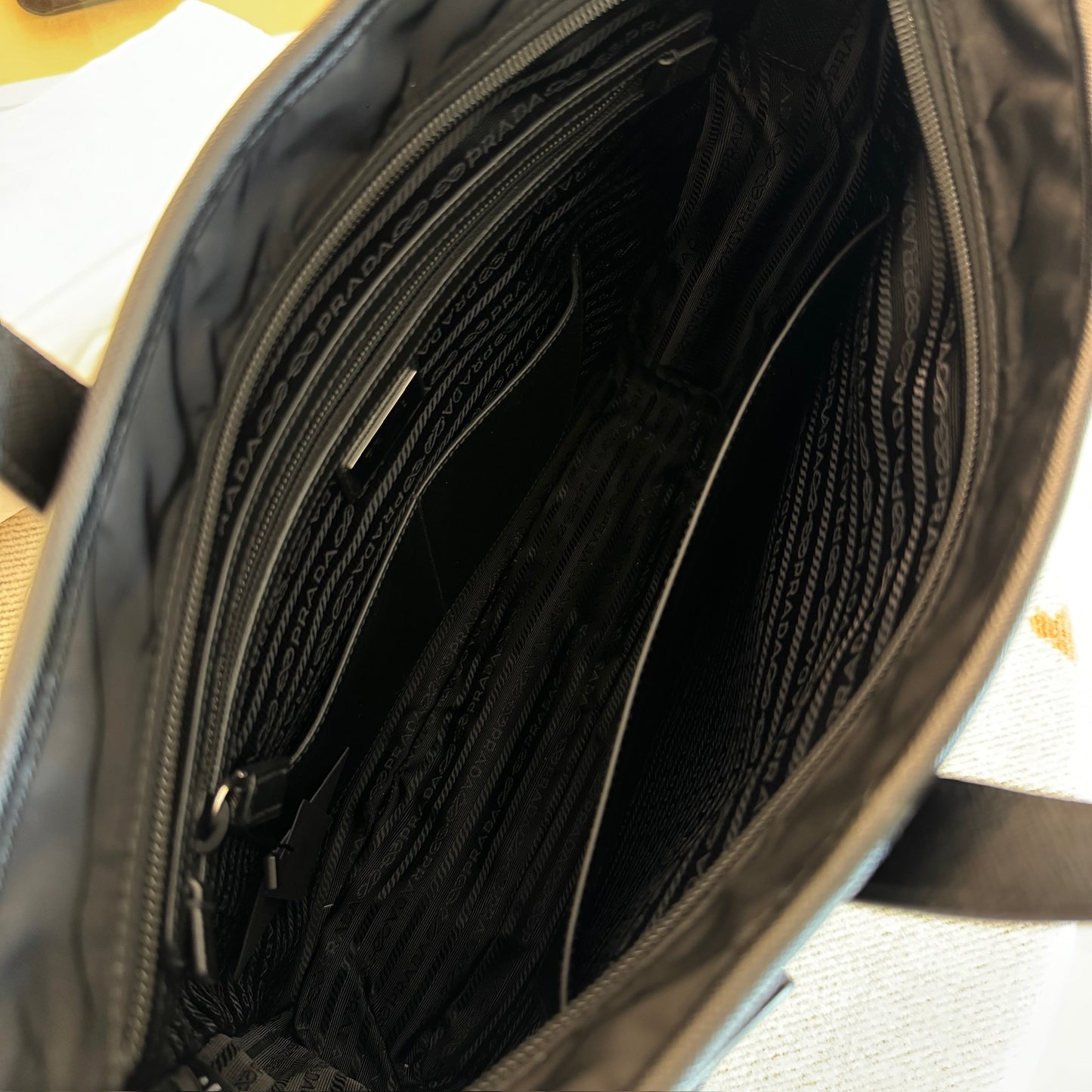 Prada Large Nylon Shopper Tote