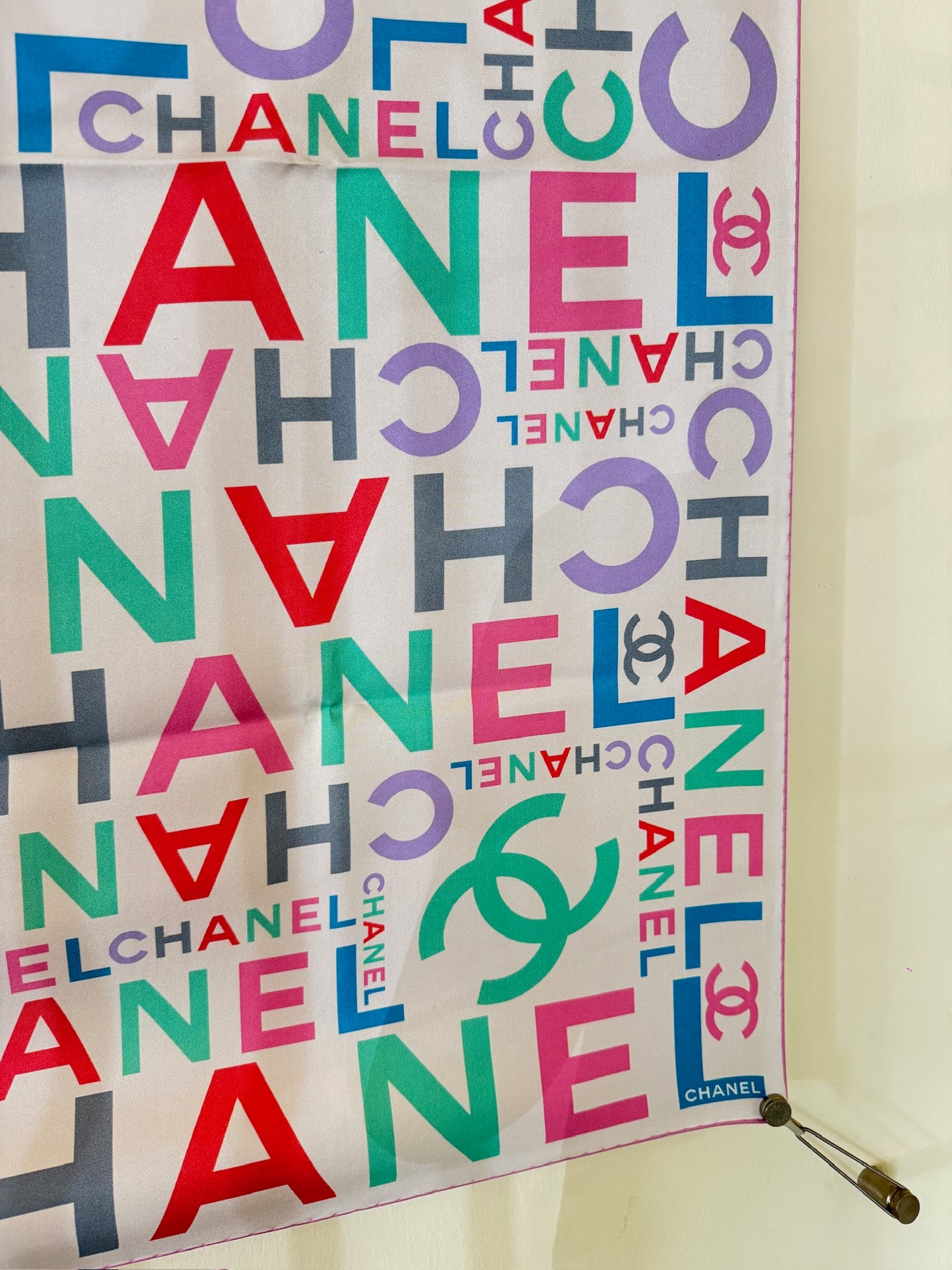 Chanel 90cm Silk Scarf