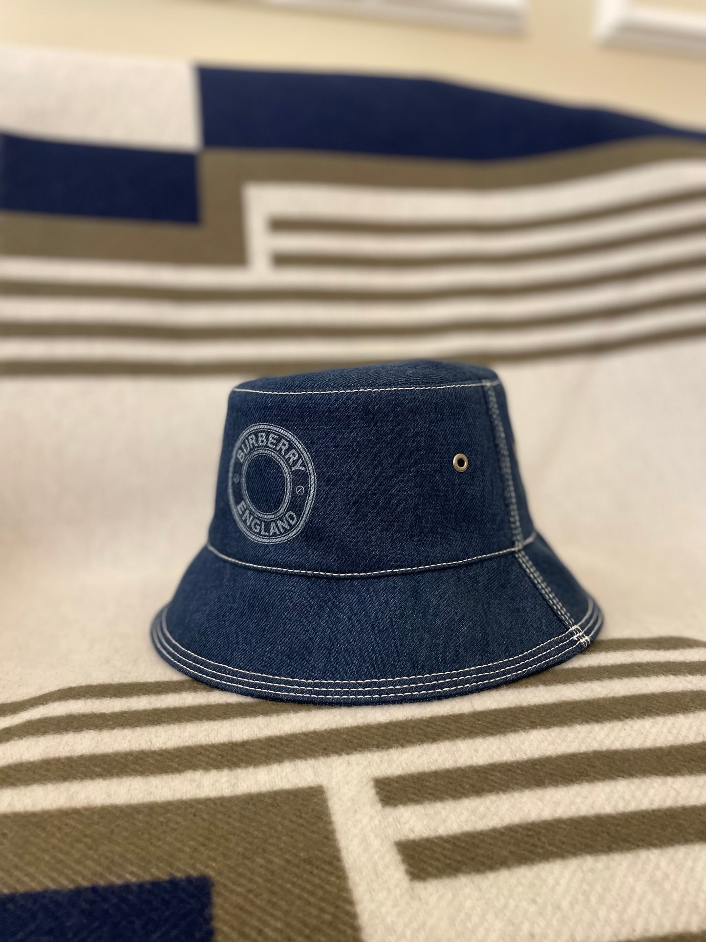 Burberry Denim Bucket Hat