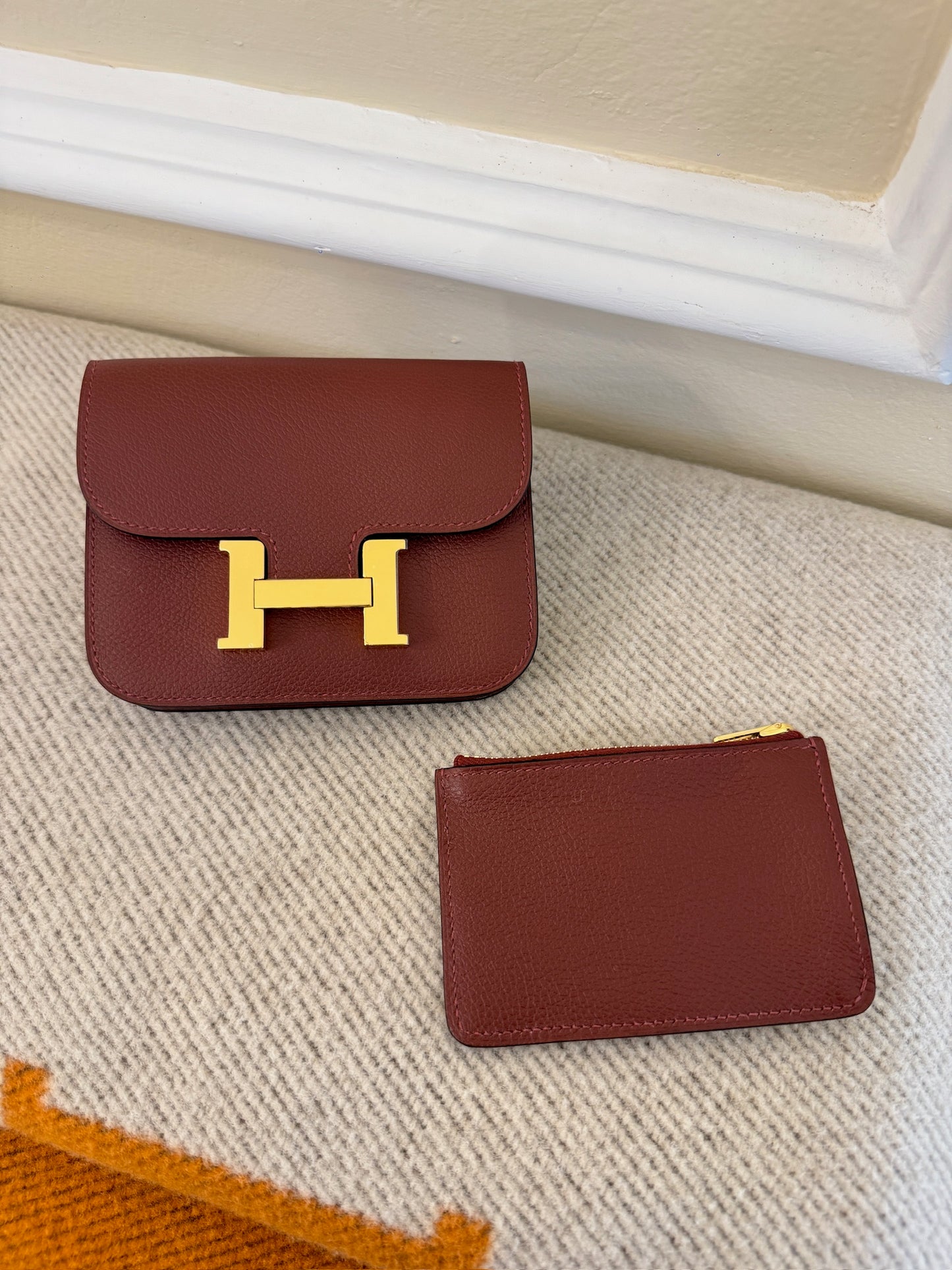 Hermes Constance Slim Rouge