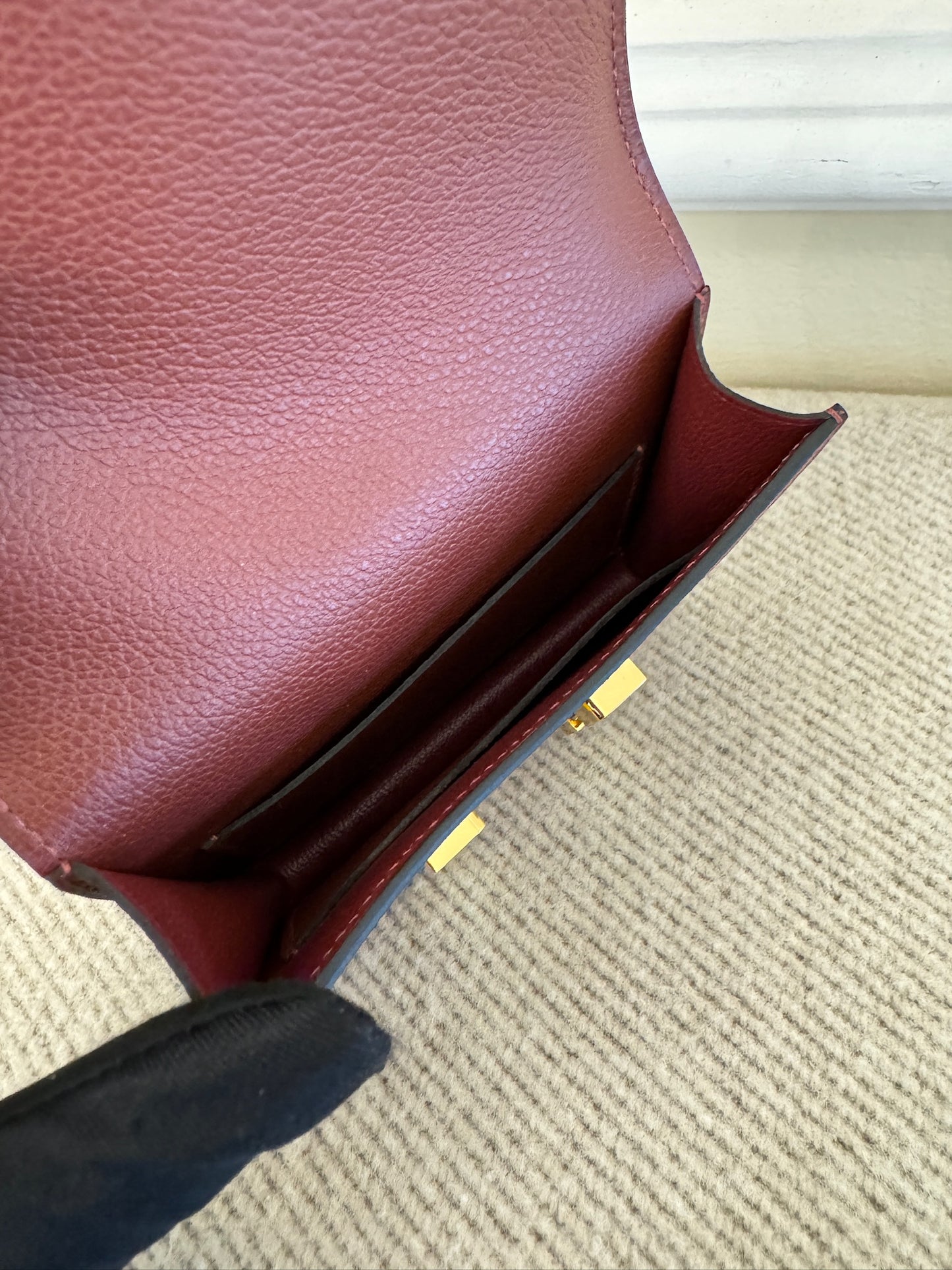Hermes Constance Slim Rouge
