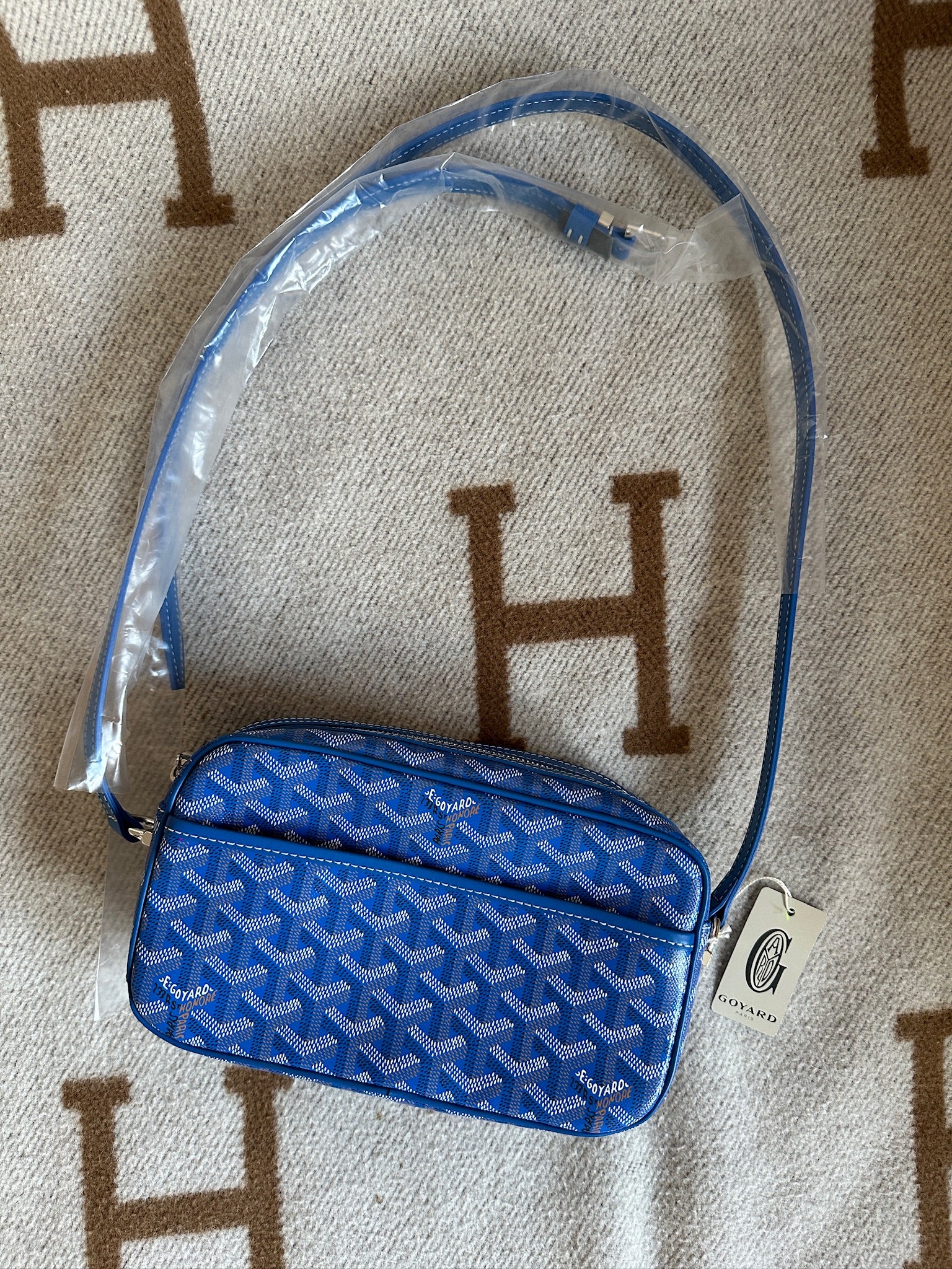 Goyard cap vert pm bag price Clearance