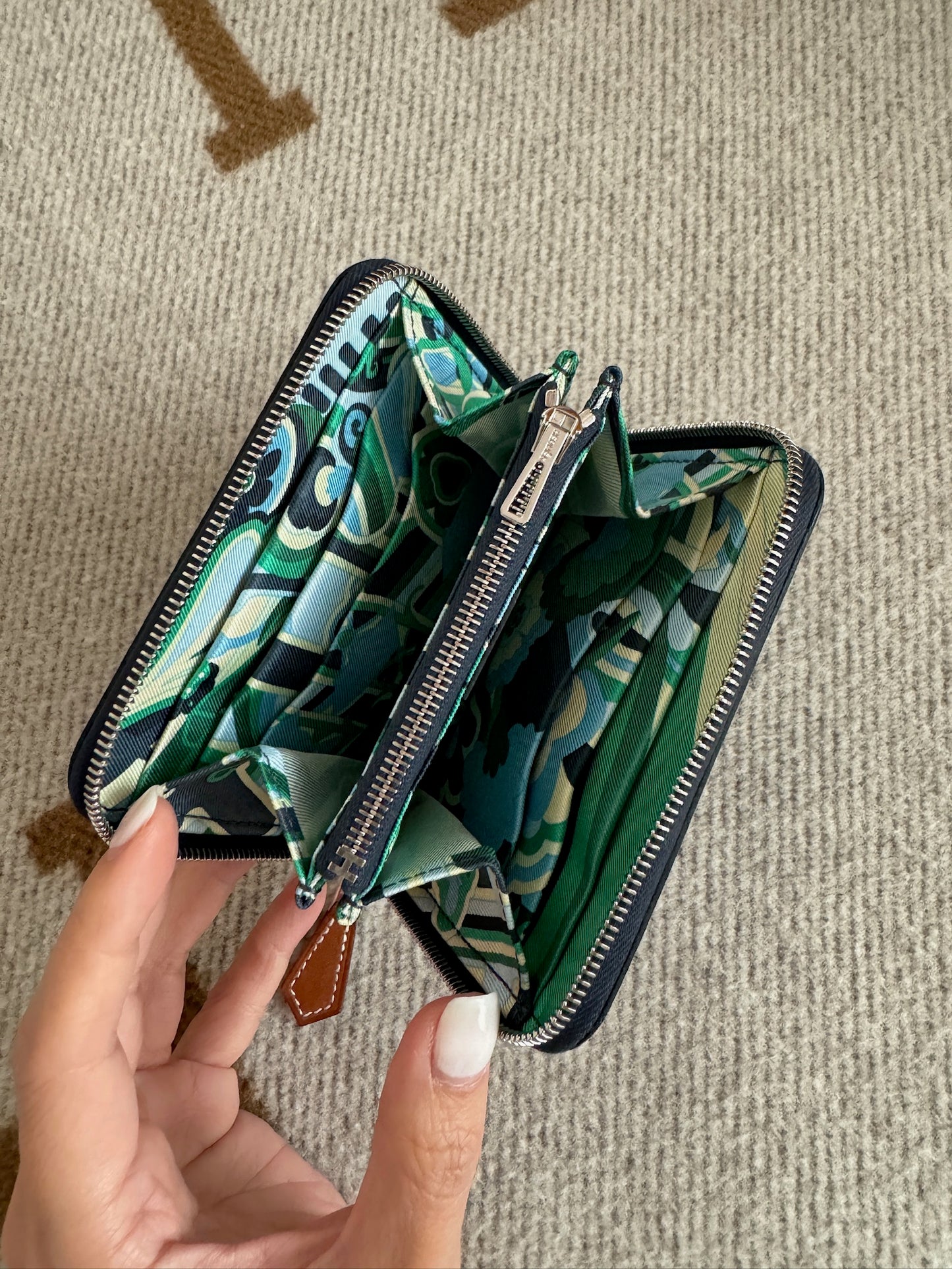 Hermès Silk'In Compact Wallet