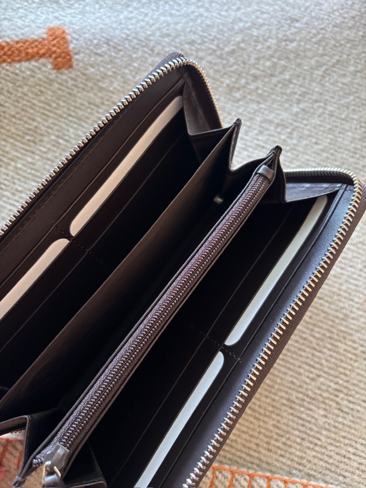 Gucci Brown Monogram Long Wallet