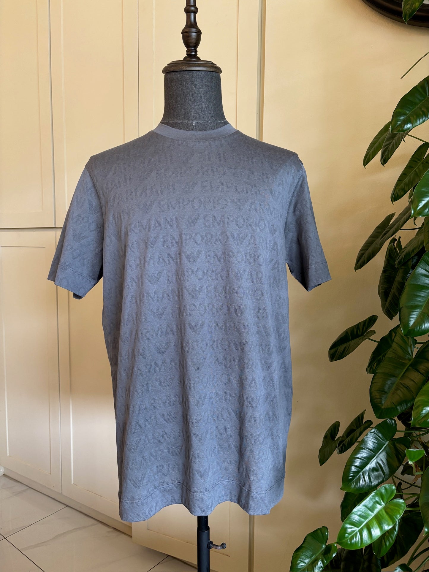 Emporio Armani Grey Men’s T-shirt