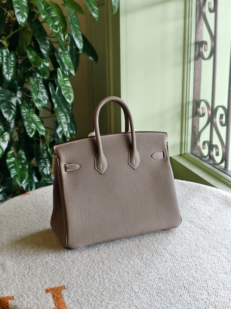 Hermes Birkin25 Etoupe Ghw Togo