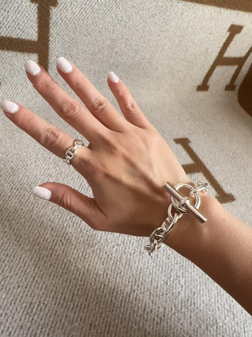 Hermes Chaine d'Ancre Bracelet