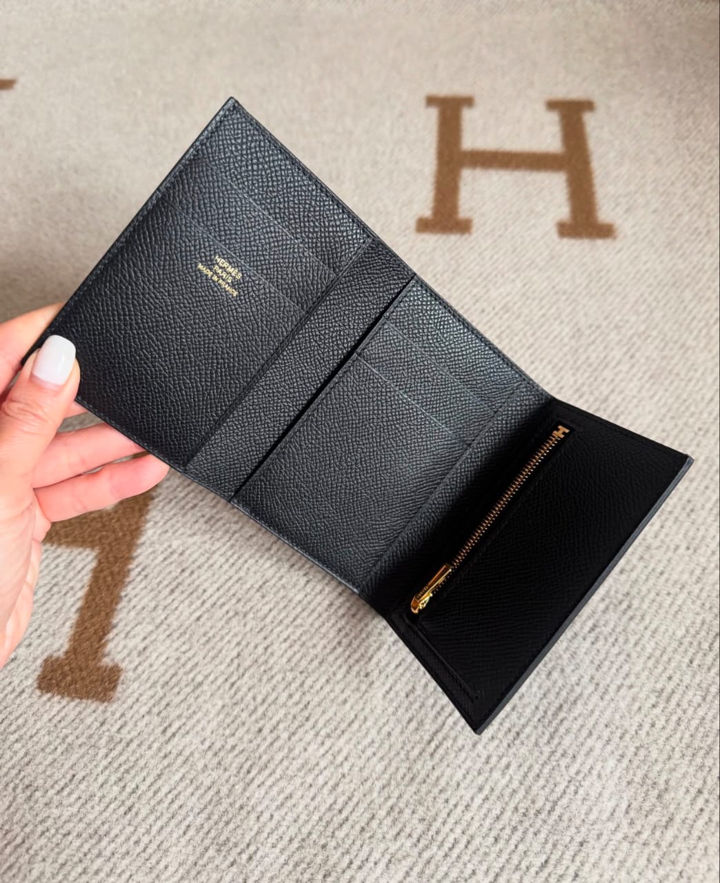 Hermes Mini Bearn Compact Wallet