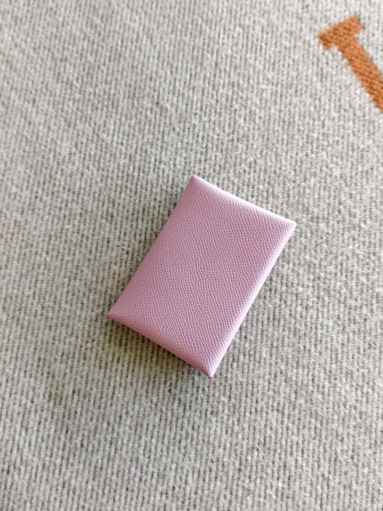 Hermes Calvi Duo Card Holder