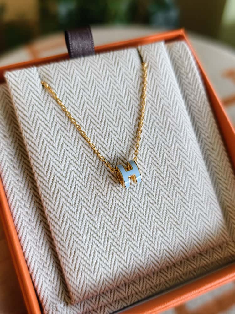 Hermes Mini Pop H Necklace