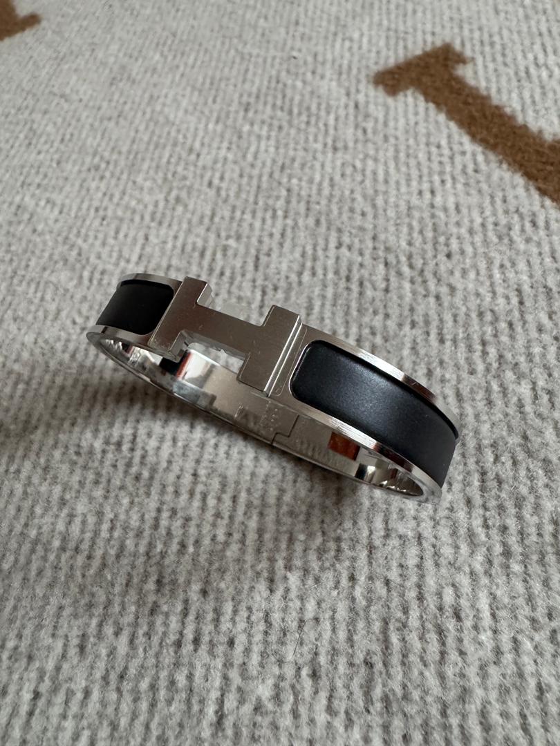 Hermes Men Clic H Bracelet