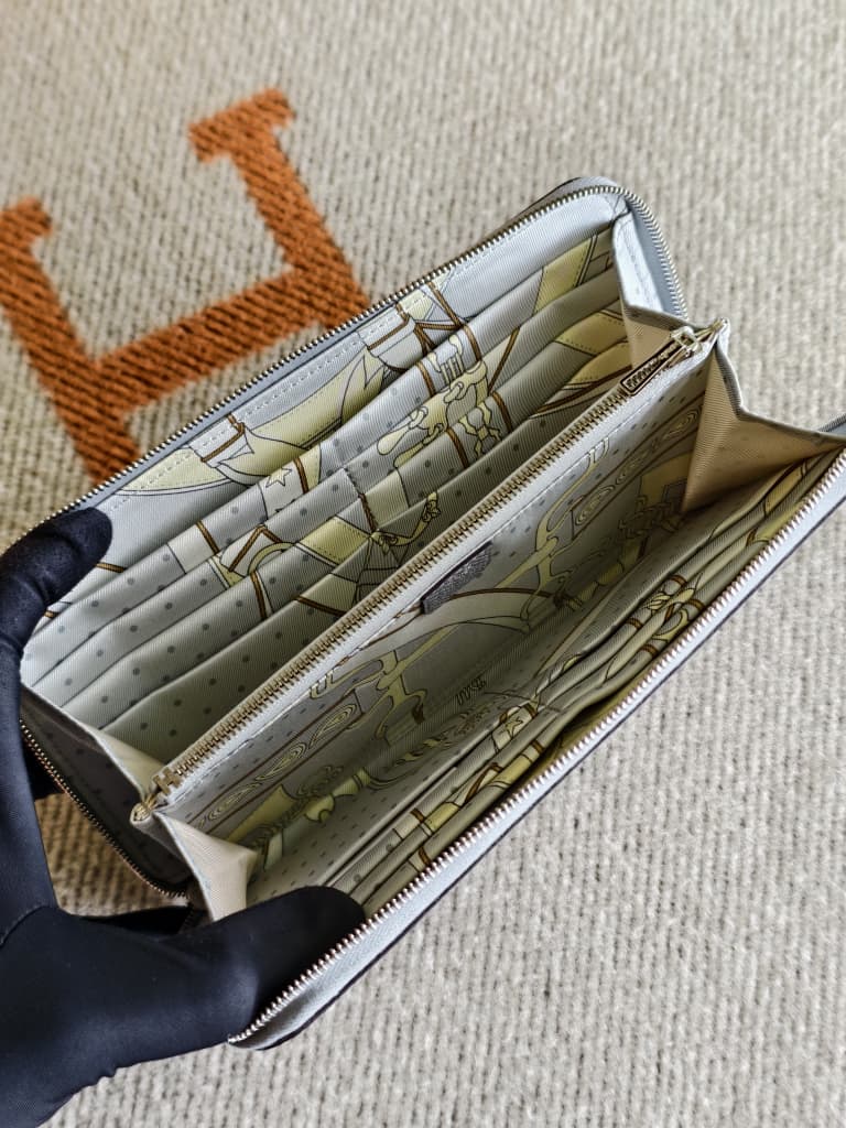 Hermes Long Silk'In Wallet