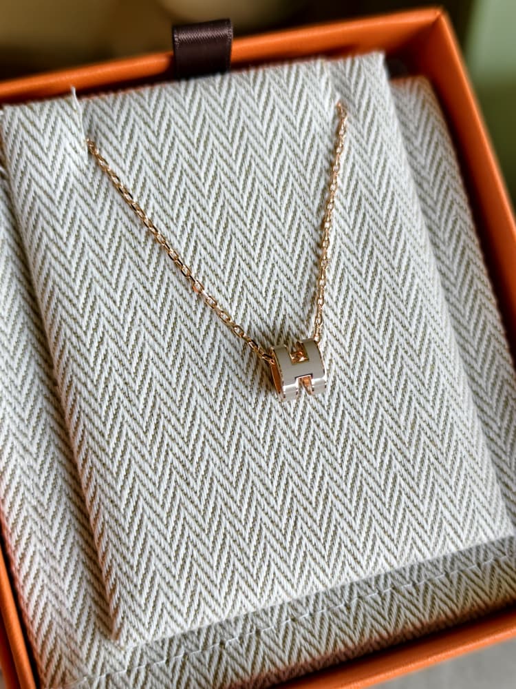 Hermes Mini Pop H Necklace