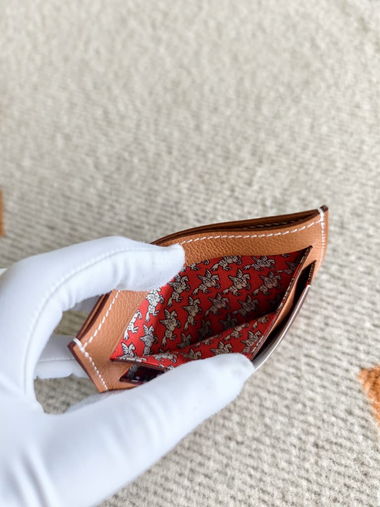 Hermes Citizen Twill Card Holder