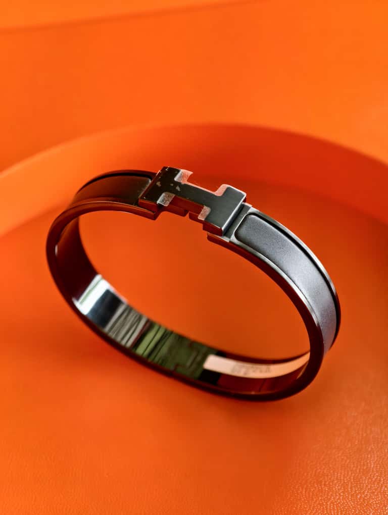 Hermes Men Clic H Bracelet