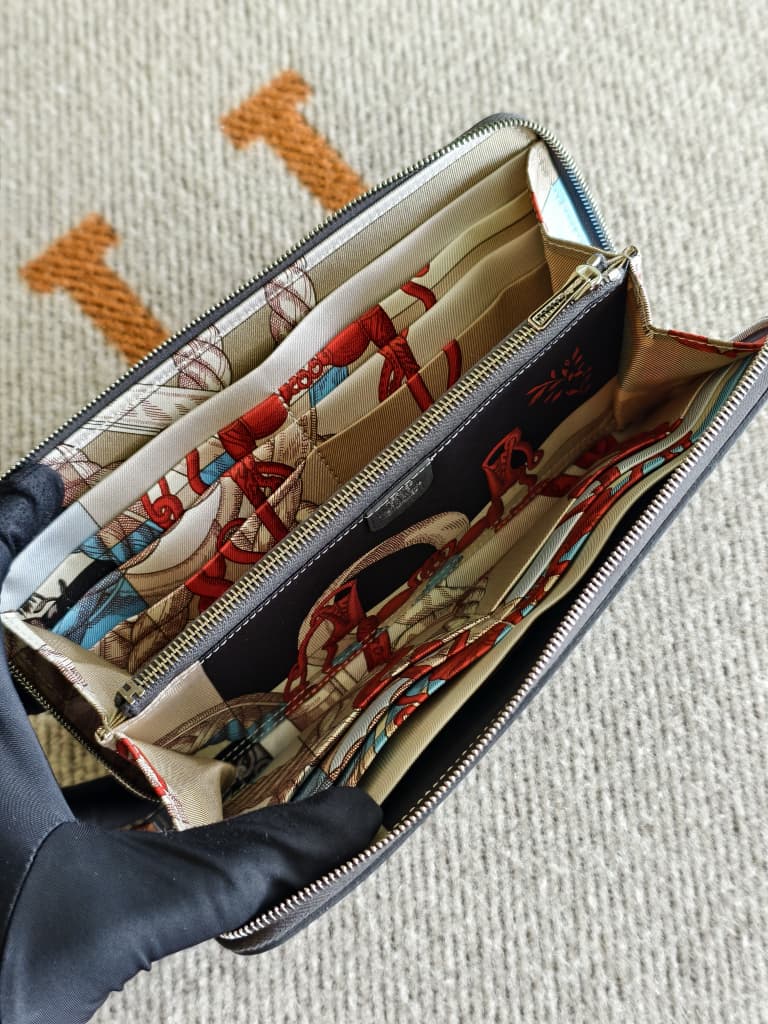 Hermes Long Silk'In Wallet