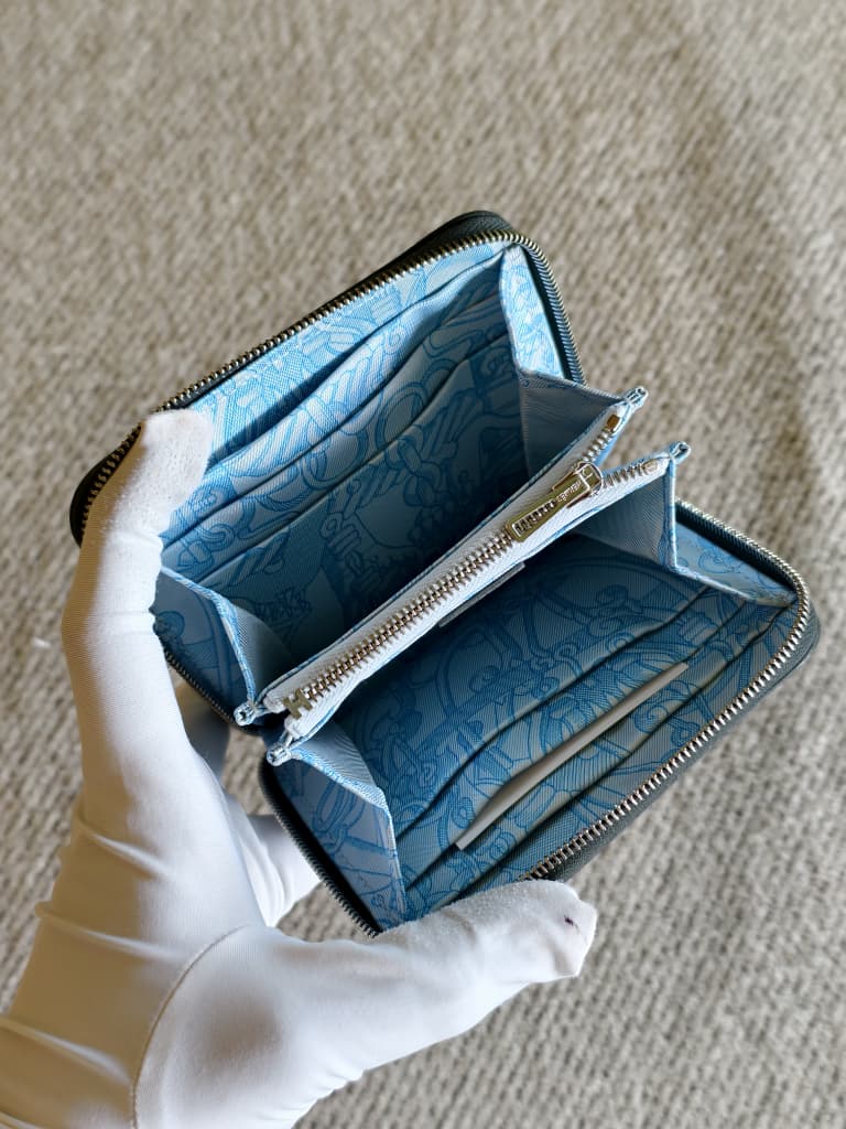 Hermès Silk'In Compact Wallet
