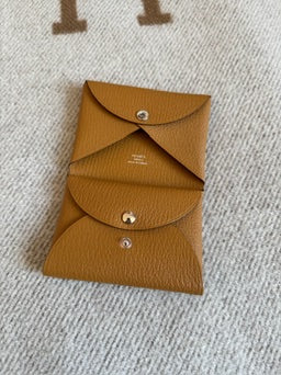 Hermes Calvi Duo Card Holder