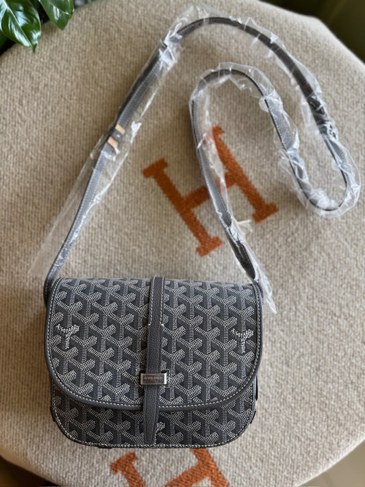 Goyard Belvedere PM Gris