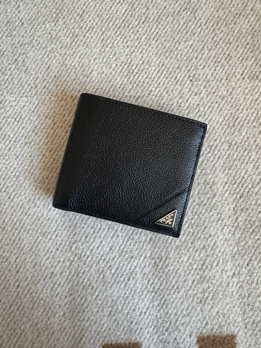Prada wallet with coin pocket
