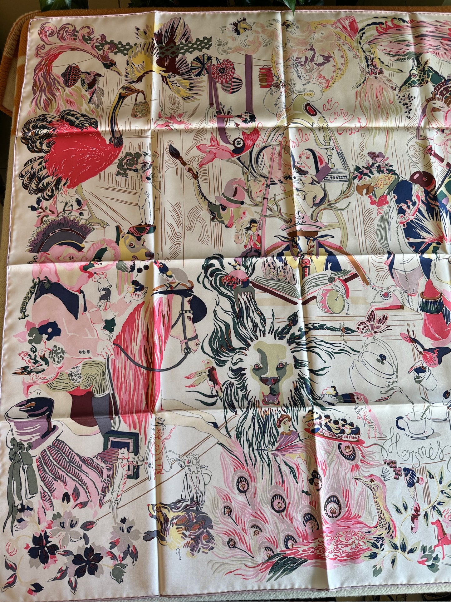 Hermès 90cm Silk Scarf