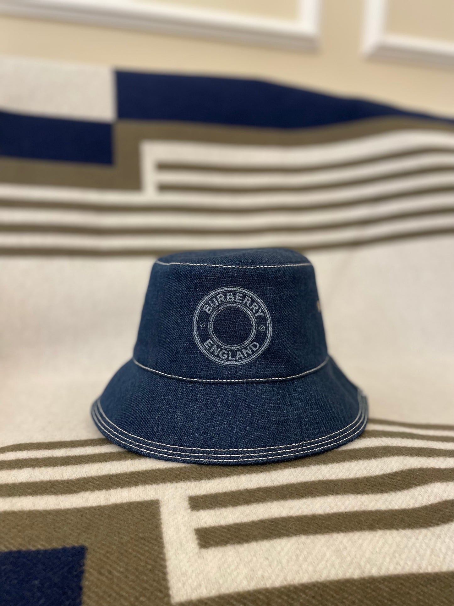 Burberry Denim Bucket Hat