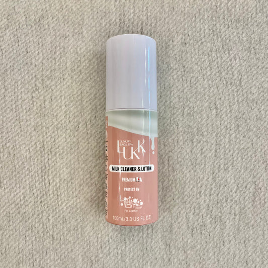 Milk Cleaner and Lotion by Luxury Bags Spa