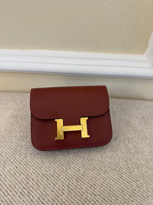 Hermes Constance Slim Rouge