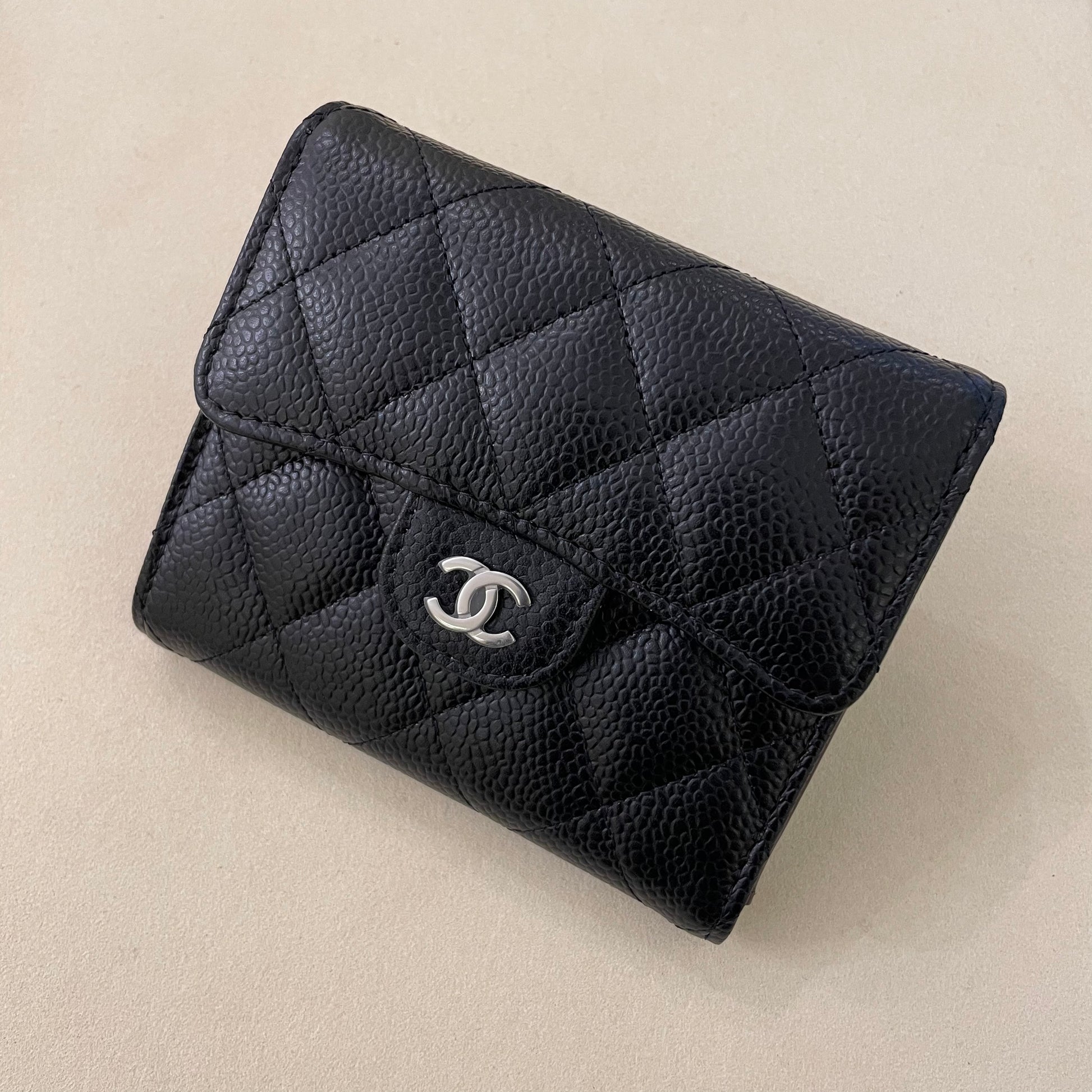 chanel mini flap wallet