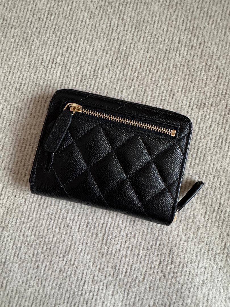 Chanel Zipped Compact Wallet