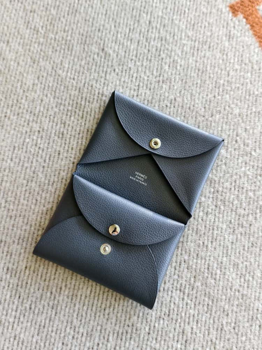Hermes Calvi Duo Card Holder