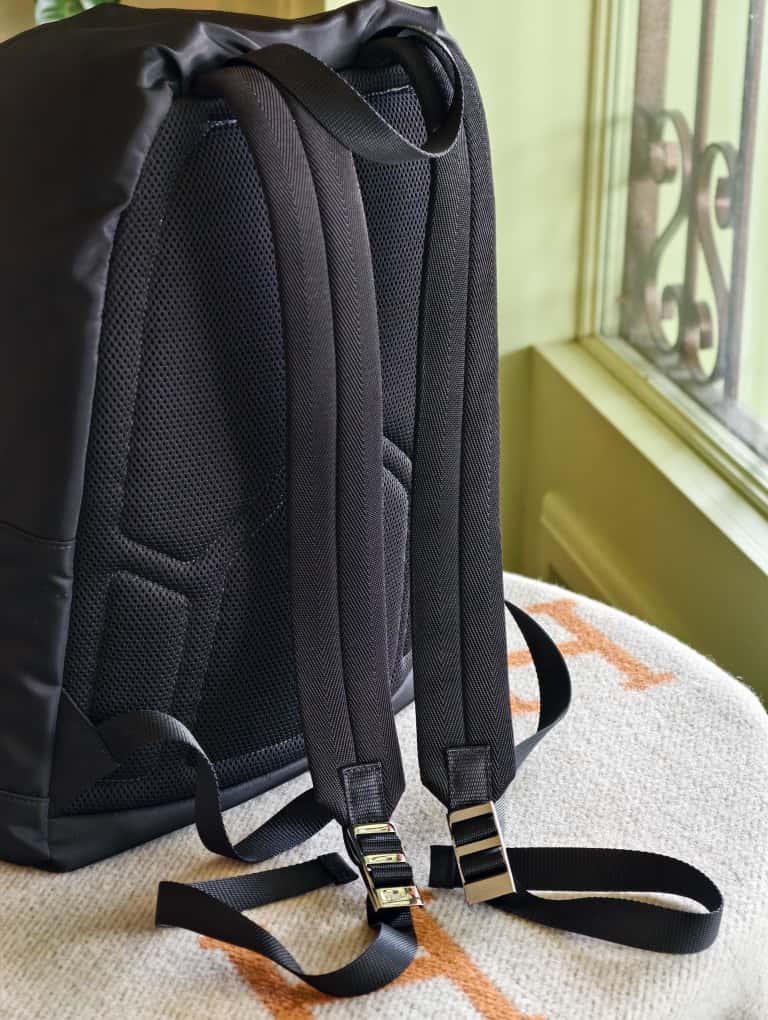 Hermes Unisex Nylon Backpack