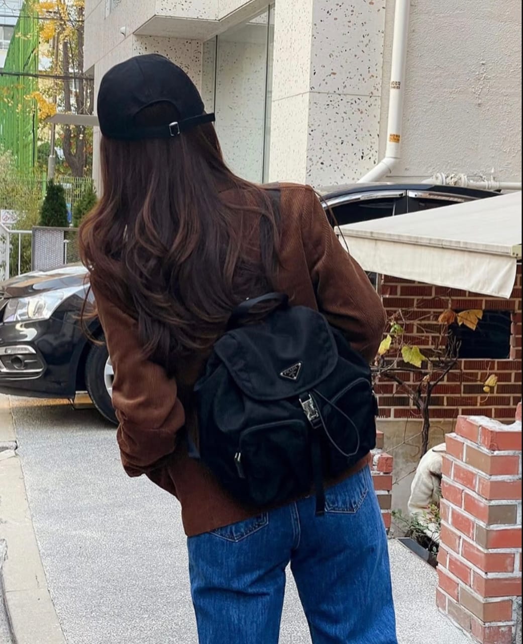 Prada Women Nylon Backpack