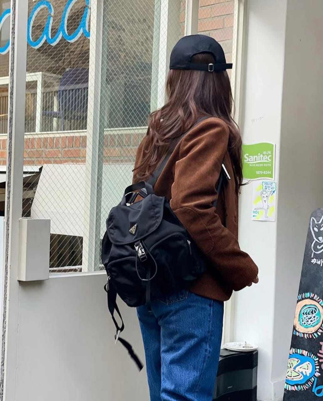 Prada Women Nylon Backpack