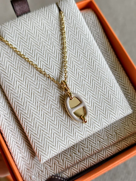 Hermes Mini Maillon Pendant