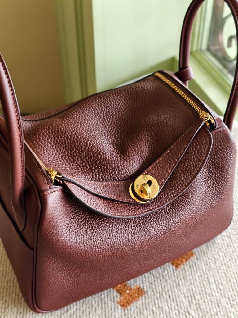 Hermes Lindy 26 Terre GHW