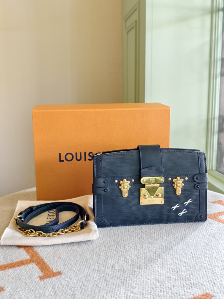 Louis Vuitton Epi Trunk Clutch