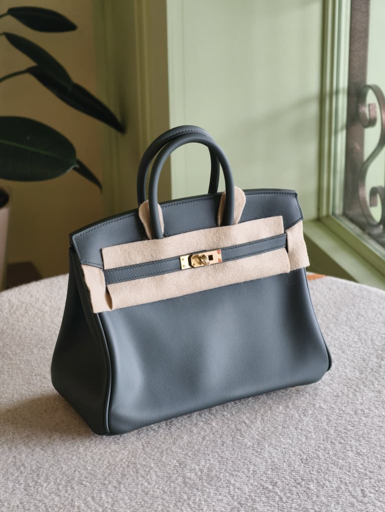 Hermes Birkin 25 Vert Mangrove