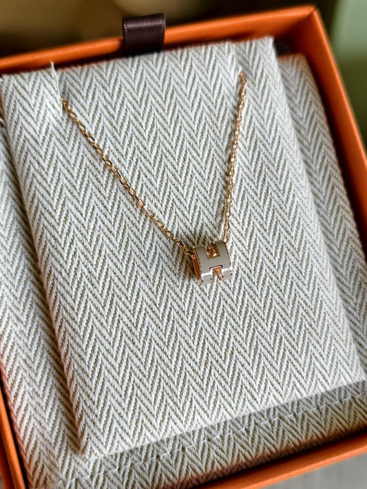 Hermes Mini Pop H Necklace