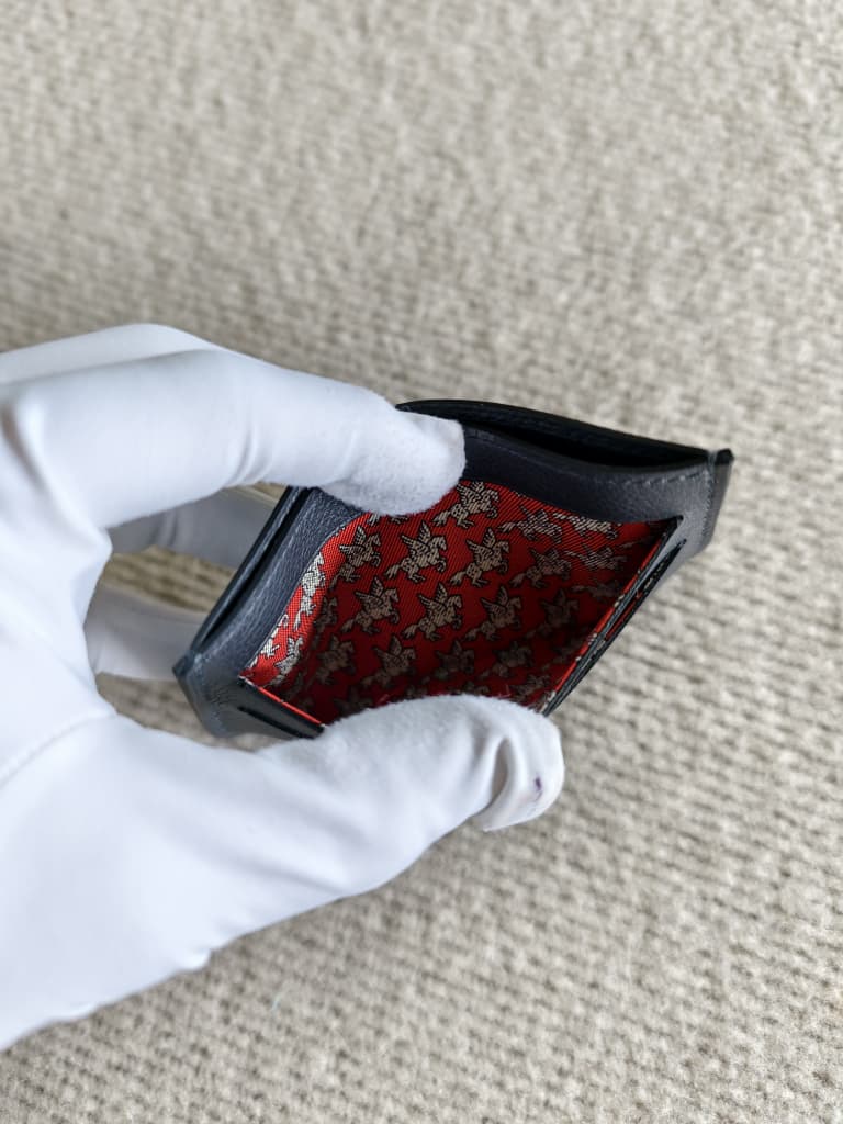 Hermes Citizen Twill Card Holder