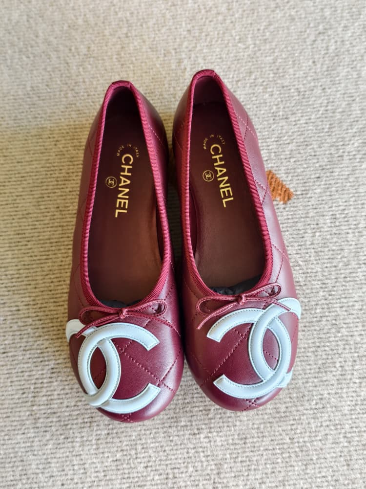 Chanel CC Beach Flat