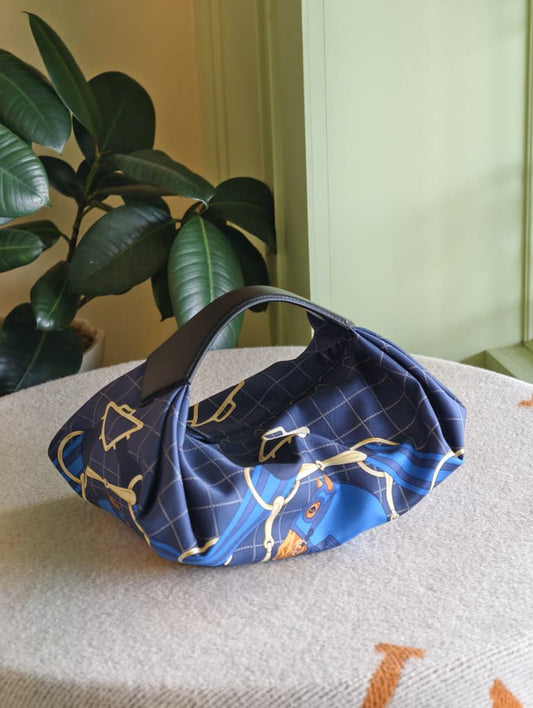 Hermes Balusoie Silk Bag