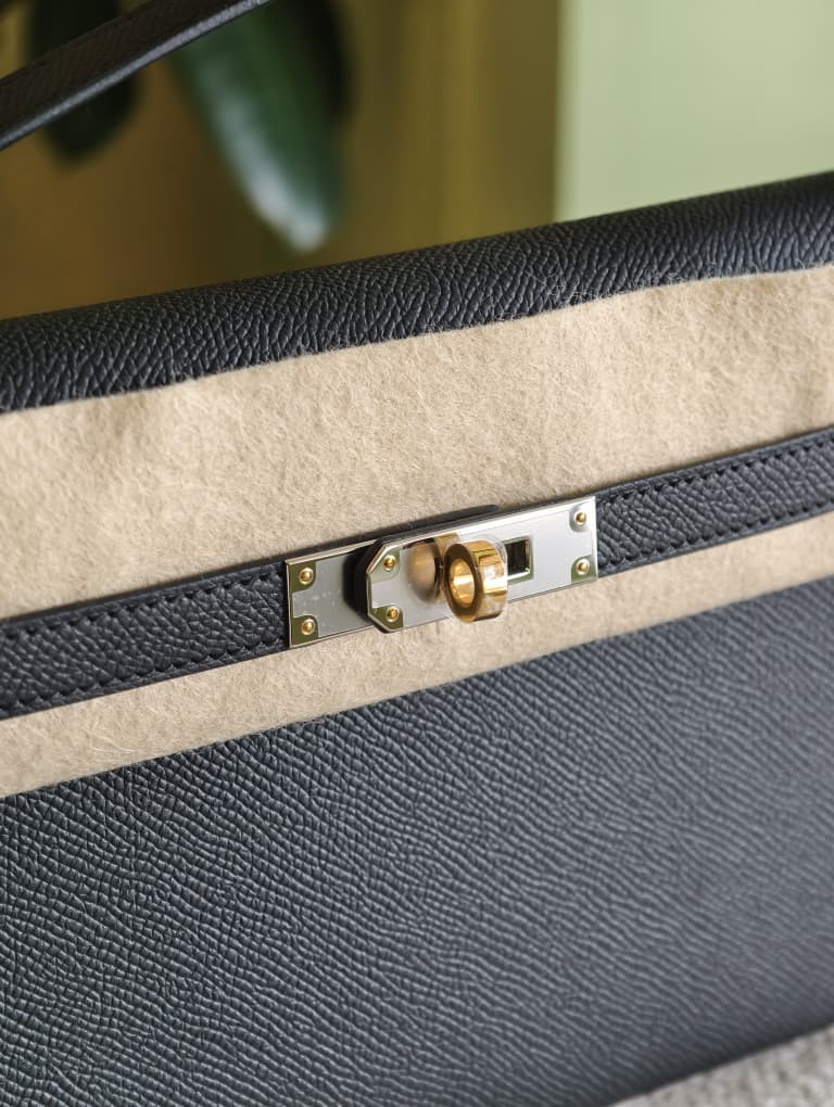 Hermes Kelly Elan Electrum HW