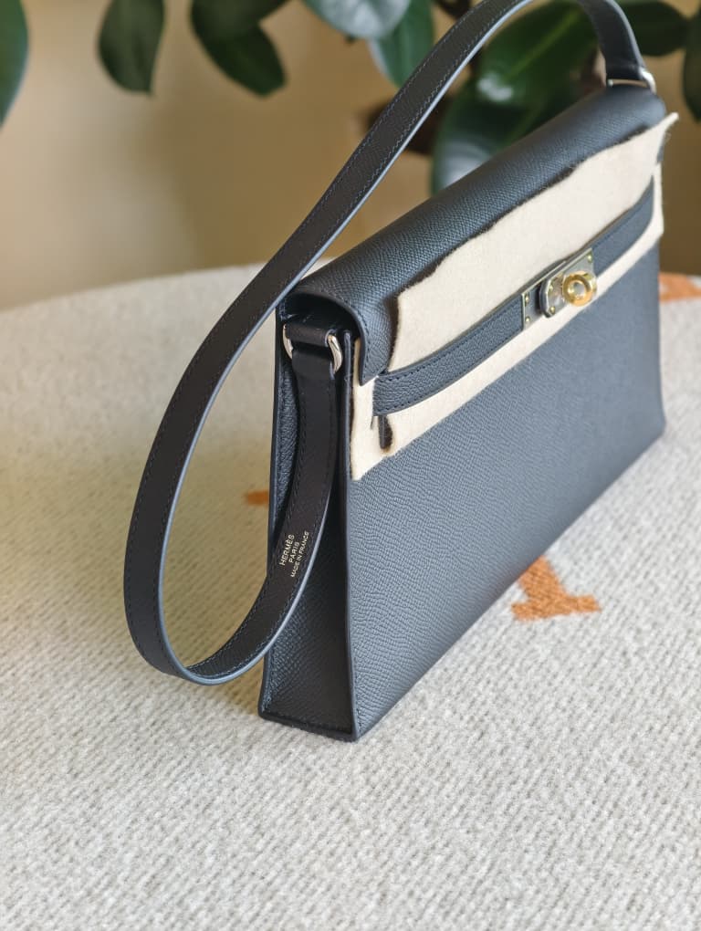 Hermes Kelly Elan Electrum HW