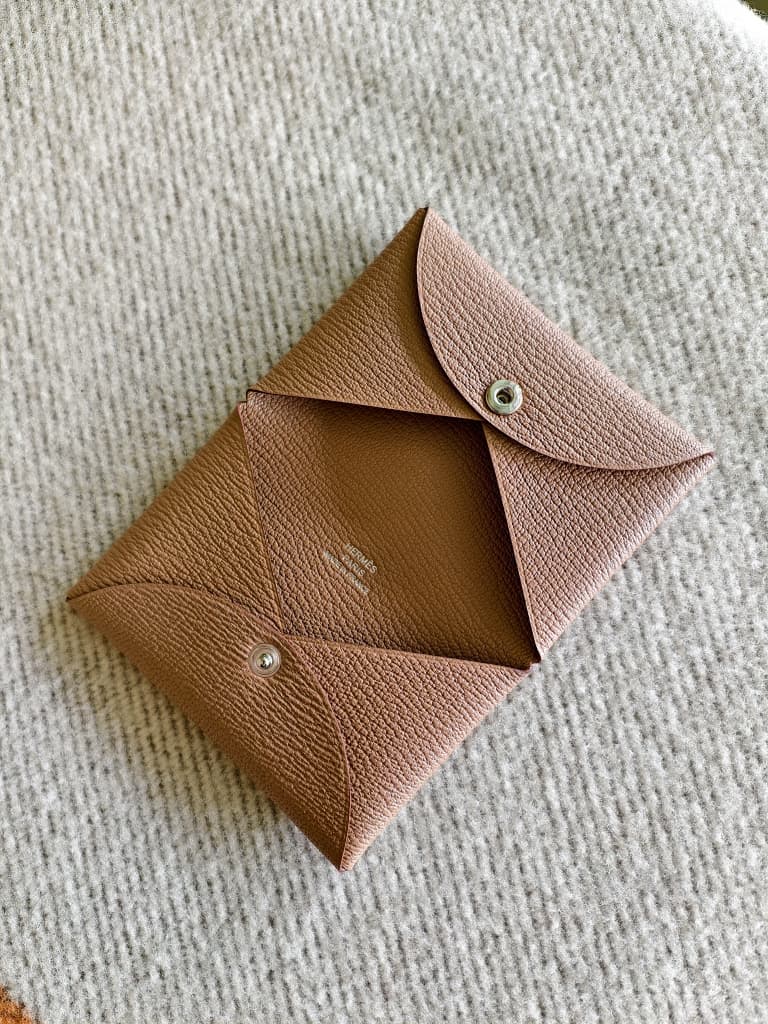 Hermes Calvi Duo Card Holder