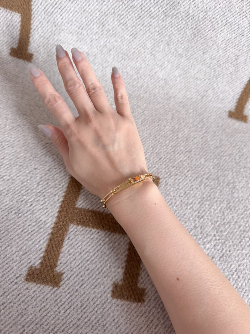 Hermes Kelly Chaine Gold Small Model