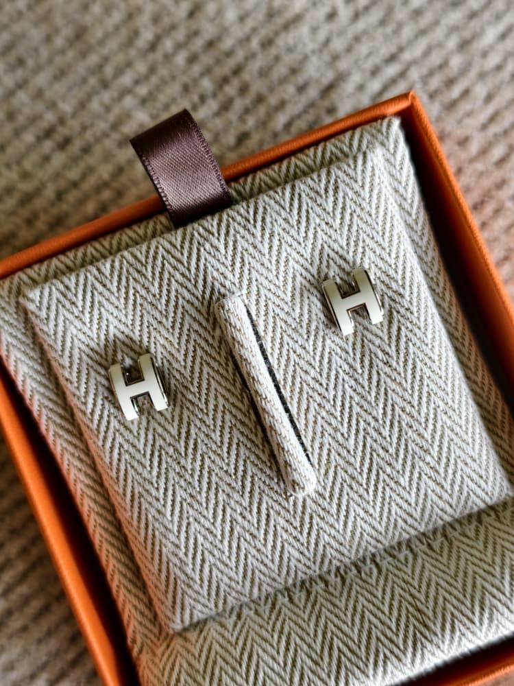 Hermès Mini Pop H Earrings