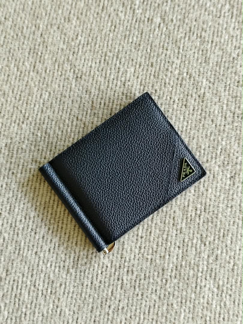 Prada Money Clip Navy